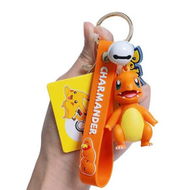 Detailed information about the product 1 Set Pokemon Keychain Accessories Silicone Cute Kawaii Gift For Boys Girls