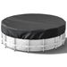 10 Ft Round Pool Cover,Solar Pool Covers for Above Ground Pools,Heavy Duty Winter Pool Cover Protector with Pool Accessories,PE Tarp Ideal (Black). Available at Crazy Sales for $29.99