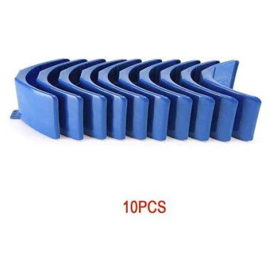 10-Pack Pigeon Stand Perch Roost with Roost Frame: Durable and Comfortable Resting Place for Your Birds(Blue)