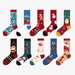 10 Pairs of Christmas Socks, Christmas Gifts,Colorful and Cute Cotton Christmas Socks. Available at Crazy Sales for $19.99