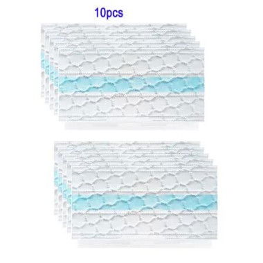 10 PCS Disposable Mop Pads Compatible with Shark Vacmop VM252 VM250 VM200 VM190 Mop Pad Refills for Shark VM252