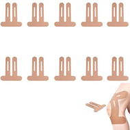 Detailed information about the product 10 Pcs Precut Kinesiology Tape for Knees, Knee Support and Stability, Knee Athletic Tape, Waterproof and Elastic, Beige