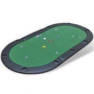 Detailed information about the product 10-Player Foldable Poker Tabletop Green