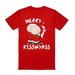 100% Cotton Christmas T-shirt Adult Unisex Tee Tops Funny Santa Party Custume, Merry Kissmyass (Red), S. Available at Crazy Sales for $24.95