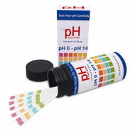 Detailed information about the product 100-Pack Universal pH Test Strips Full Range 0-14 Quick Testing for Urine Saliva Drinking Water and Aquariums