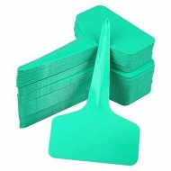 Detailed information about the product 100 Pcs 6 x10cm Plastic Plant T-Type Tags Nursery Garden Labels (Green)