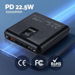 10000mAh Portable Power Bank PD22.5W Quick Charging Fast Charger for Phone Black. Available at Crazy Sales for $29.95