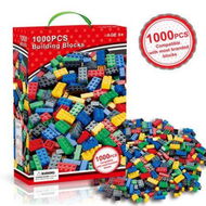 Detailed information about the product 1000pcs DIY Creative Building Blocks Bulk Sets Educational Toys For Children