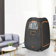 Detailed information about the product 1000W Personal Steam Sauna Tent Loss Weight Detox Spa Compact, 800 x 800 x 1330 mm