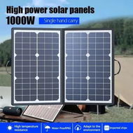 Detailed information about the product 1000WSolar Panel Kit Complete Camping Foldable Solar Power Station MPPT Portable Generator Charger 18V for Car Boat Caravan Camp