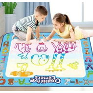 Detailed information about the product 100*80 Large Water Doodle Mat,Mess Free Water Drawing Mat with Neon Colors, Toddler Water Painting Board Educational Toysï¼ŒBirthday Christmas Gift