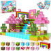 100PCS Magnetic Building Blocks Magnet Cubes Stacking Construction Set, STEM Montessori Sensory Toys for Boys Girls Christmas Birthday Gifts. Available at Crazy Sales for $29.95