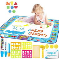 Detailed information about the product 100x75CM Large Water Drawing Mat Educational Toy Toddlers