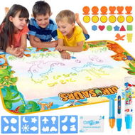 Detailed information about the product 100x75CM Water Doodle Mat Large Water Drawing Mat Drawing Painting Mat