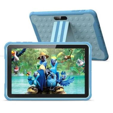 10.1 inch Kids Tablet, Parental Control, Quad Core Processor, Android 13 4GB RAM, 64GB ROM, HD IPS Touch Screen, Google Play, YouTube, Blue