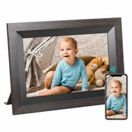 Detailed information about the product 10.1 Inch Smart WiFi Digital Photo Frame 720P IPS Touch Screen,Auto-Rotate Portrait and Landscape,Built in 32GB Memory