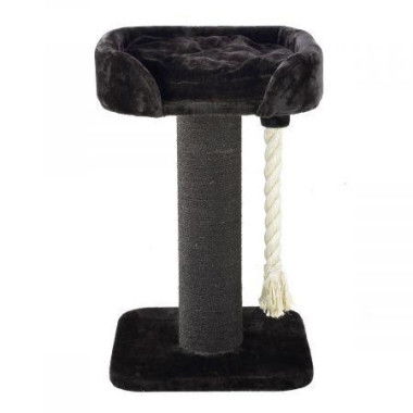 101Cm Cat Scratching Post Climbing Tree Gym Pole W/ Rope, Soft Plush Mat