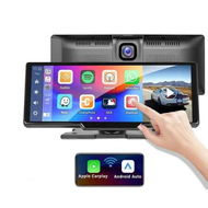 Detailed information about the product 10.26 inch Carplay Screen for Car with Backup Camera, 1080P IPS Touch Screen CarPlay Android Auto , FM, Aux, MirrorLink