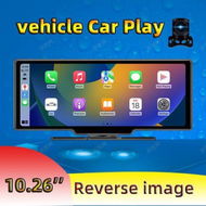 Detailed information about the product 10.26-inch Car Stereo Player Bluetooth Speaker Wireless CarPlay Android Auto FM AUX