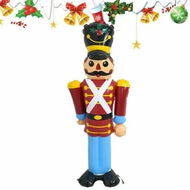 Detailed information about the product 107cm PVC Inflatable Gingerbread Man Gnome Christmas Xmas Blow up Ornaments Holiday Blow Ball Yard Outdoor Lawn Porch Decorations Birthday Gift