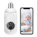 1080P Baby Monitor Camera Surveillance Colorful Night Vision Intercom Babysitter Security Version 360 Degree Full Color HD Pet Safety and Protection. Available at Crazy Sales for $49.99