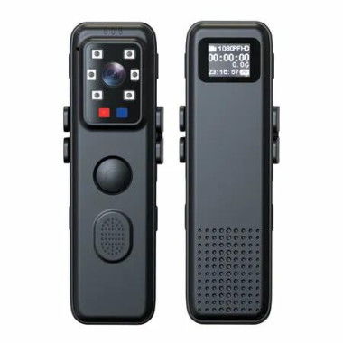 1080P Body Camera with Audio and Video, Mini Body Cameras with Infrared Night Vision, Police Body Cam Pocket Camcorder for Riding,Meeting,Indoor,Outdoor