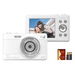 1080P Digital Camera Digital Video Camera Camcorder 56MP 2.88 Inch IPS Screen with 32GB Memory Card 1pc Batterie for Kid Teen, White. Available at Crazy Sales for $54.95