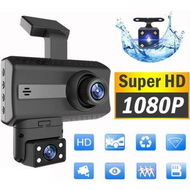 Detailed information about the product 1080p FHD Dash Cam For Cars Mini Screen Dual Car Dash Camera 3.5-inch Screen.