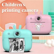 Detailed information about the product 1080p Hd Digital Children Printing Camera 16gb Card 1800mah Child Camera 2 Mp Instant Print Camera Kids Gift Color Blue