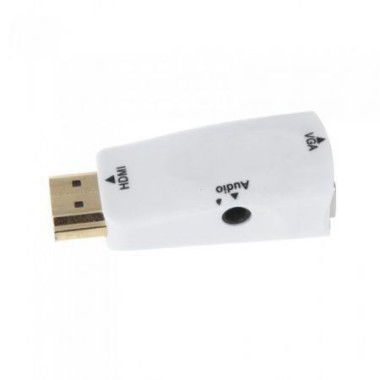 1080P HDMI Male To VGA Female Adapter Video Converter With Audio Output