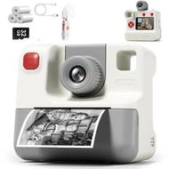 Detailed information about the product 1080P Instant Print Camera for Kids,HD Digital Video Cameras with 3 Rolls Print Paper & 32G Card for Christams Gifts-White