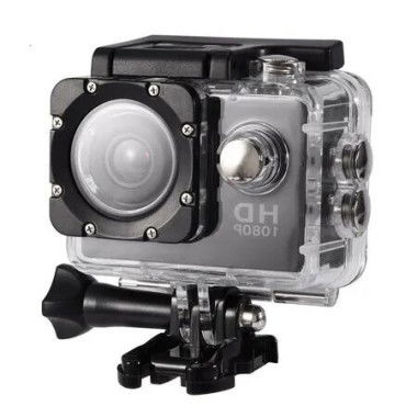 1080P Sports Camera: 30m/98ft Underwater Waterproof, Full 2.0 Inch HD Video (Color Black)