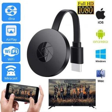 1080P Wireless HDMI Dongle Display Receiver Wireless TV Screen Mirror Display TV Cast Display For IOS Android Windows