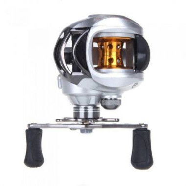 10BB 6.3:1 Left Hand Baitcasting Fishing Reel 9 Ball Bearings + One-way Clutch High Speed