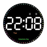 Detailed information about the product 10inch Extra Large Hanging Clock with Remote Control Day and Date for Elderly Clear Display USB Powered Digital Calendar Alarm Clock Dementia Alzheimers Clock