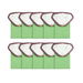 10Pcs 107314 Micro Filter Bags Compatible with ProTeam 6 QT Backpack Vacuum Cleaner: Super Coach Pro 6, ProVac FS 6, GoFit 6, GoFit 6 PLUS. Available at Crazy Sales for $24.95