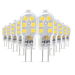 10PCS YWXLight G4 LED Lampe Lampada 360 Degree Transparent Shell AC 220 - 240V. Available at Crazy Sales for $26.95