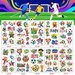 10Pcs/set Worldcup Sports Football Temporary Tattoo Stickers Cartoon Soccer Fan Tattoos Stickers Waterproof For Party Gift Sticker. Available at Crazy Sales for $9.99