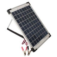 Detailed information about the product 10W 12V Solar Panel and 2 Amp Regulator Rv Camp Marine Trickle Battery Charger