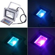 Detailed information about the product 10W RGB LED Flood Light Waterproof Landscape Lamp