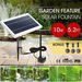 10W Solar Powered Fountain Water Pump for Outdoor Garden Pond Pool. Available at Crazy Sales for $24.97