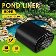 Detailed information about the product 10x8m Pond Liner HDPE Fish Koi Pool Skin Waterfall Water Garden Pad Black Reservoir Fountain Landscaping Heavy Duty 0.2mm