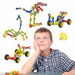 110 Pcs Building Toys for Kids with Toy Box Storage, Idea Guide, Building Blocks STEM Toys for Creative Kids Activity, Christmas Birthday Gifts. Available at Crazy Sales for $29.99