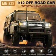 Detailed information about the product 1/12 Scale RC Crawler, MN-82S LC79 RTR RC Truck 4x4 Off Road Vehicles 2.4GHz RC Rock Crawler Car with LED Lights, 7.4V 1200mAh Battery for Hobby Toys