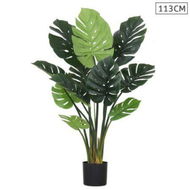 Detailed information about the product 113cm Artificial Indoor Potted Turtle Back Fake Decoration Tree Flower Pot Plant