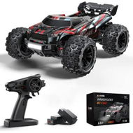 Detailed information about the product 1/16 Brushless RC Cars,Fast 43 Mph,Electric 4WD High Speed RC Car,All-Road Remote Control RC Truck with Two 2S Lipo Batteries,Compatible with 3S Lipo