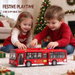 1:16 Inertia Bus Toy Christmas Santa Claus Simulation Bus Opening Doors Lights Music Holiday Vehicle for Kids Boys Girls Christmas Gift. Available at Crazy Sales for $26.99