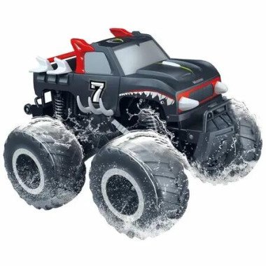 1:16 RC Pick-up Car Truck Toys Remote Control Cars Body Waterproofing Suitable for All Terrain 4WD Off-Road Car Gifts Presents for Boys/Girls Ages 3+ (Red)