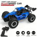 1:16 Remote Control Car,2.4Ghz RC Stunt Car,2WD 20KM/H Off-Road Vehicle,RC Buggy,Gift for Kids Color Blue. Available at Crazy Sales for $29.99