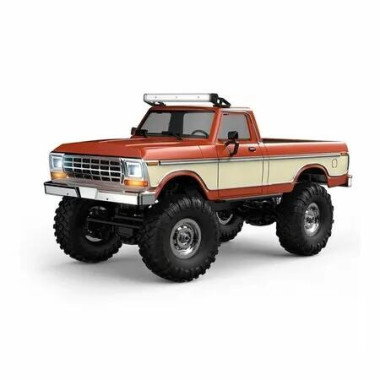 1/16 Scale RC Rock Crawler,2.4G Full-Proportional Pickup-Style RC Crawler,4x4 Remote Control Truck with high-Precision Bearings,LED Lights (HB-R1612/Red)